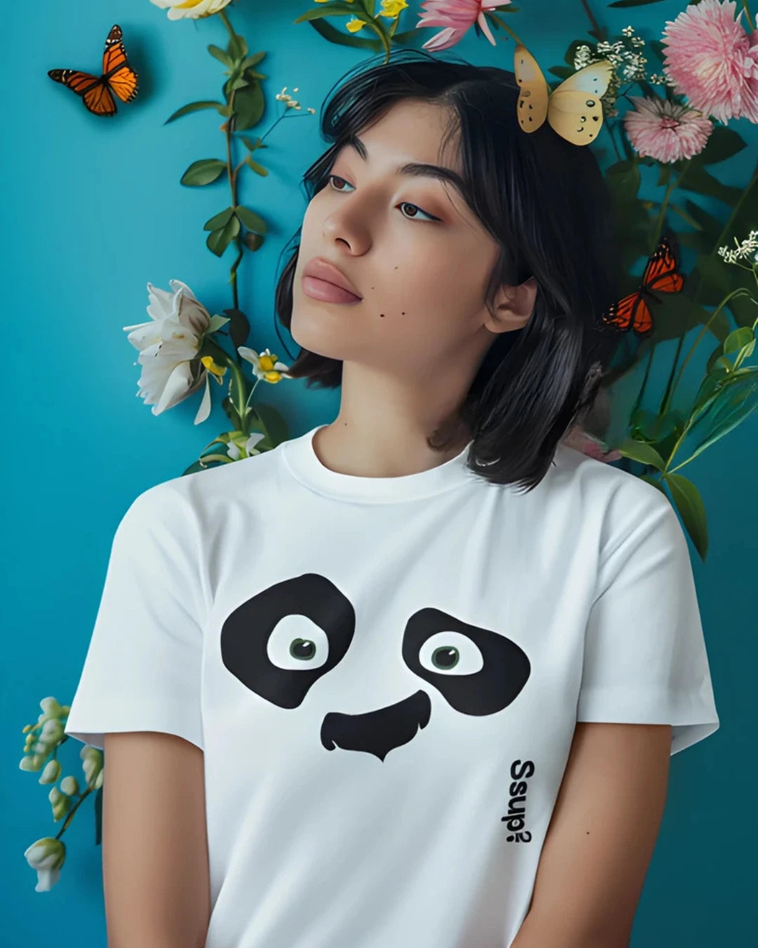 Panda Streetwear T-Shirt – 100% Cotton
