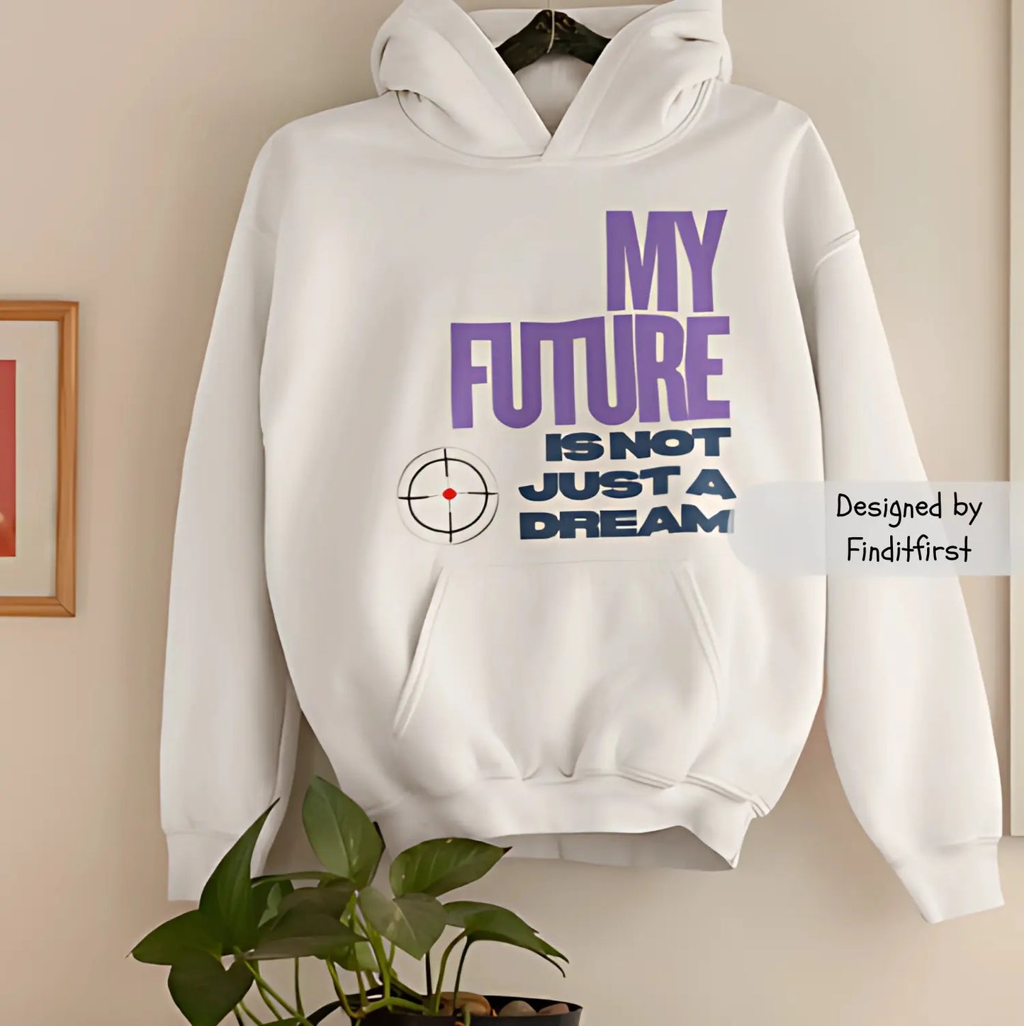 Premium Cotton Custom Hoodie Unisex Black & White