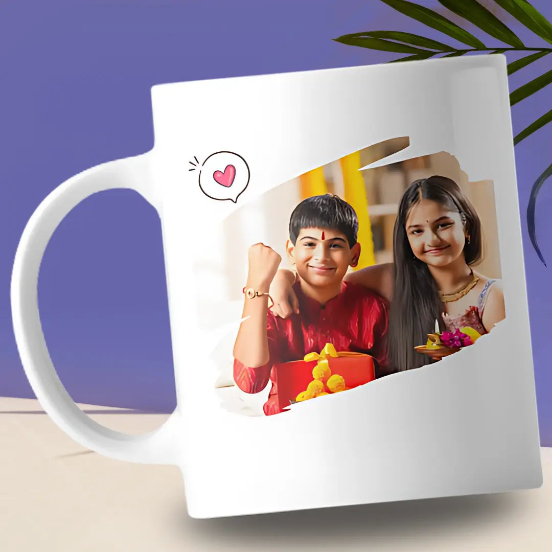 Customised Ceramic Mug – Raksha Bandhan