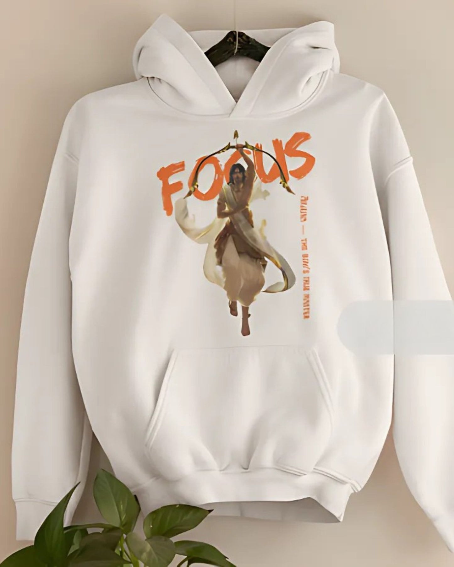 Arjuna Focus Printed Hoodie – Stylish Oversized Hoodie for Men