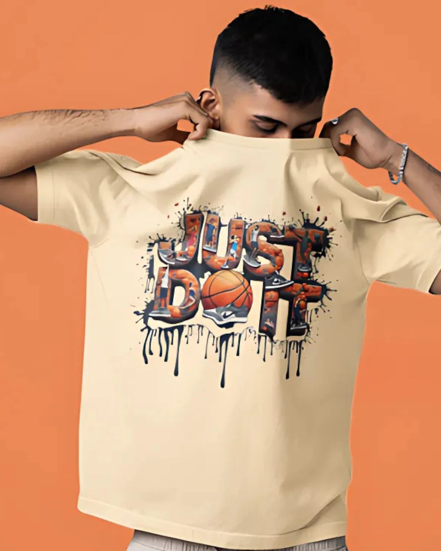 Streetwear T-Shirt For Sports Lover – 100% Cotton