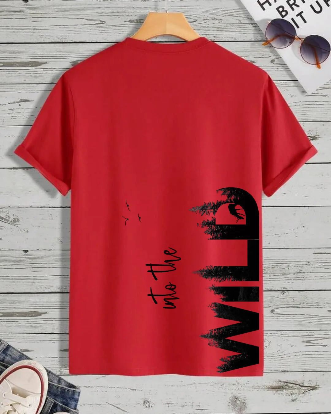 Into The Wild Streetwear T-Shirt Oversized & Regular Fit