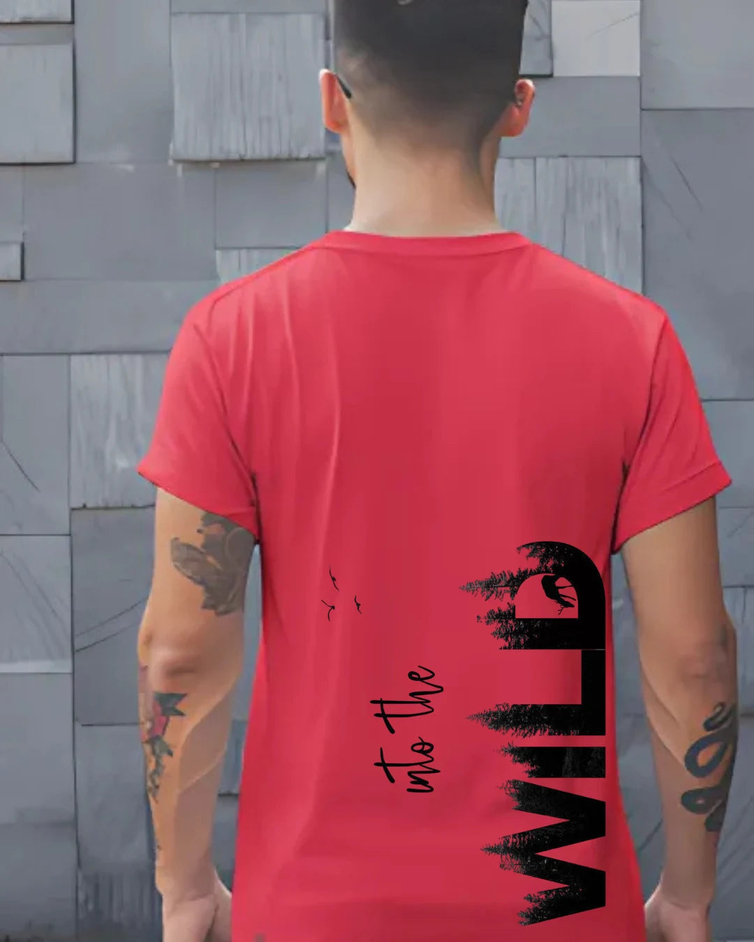 Into The Wild Streetwear T-Shirt Oversized & Regular Fit