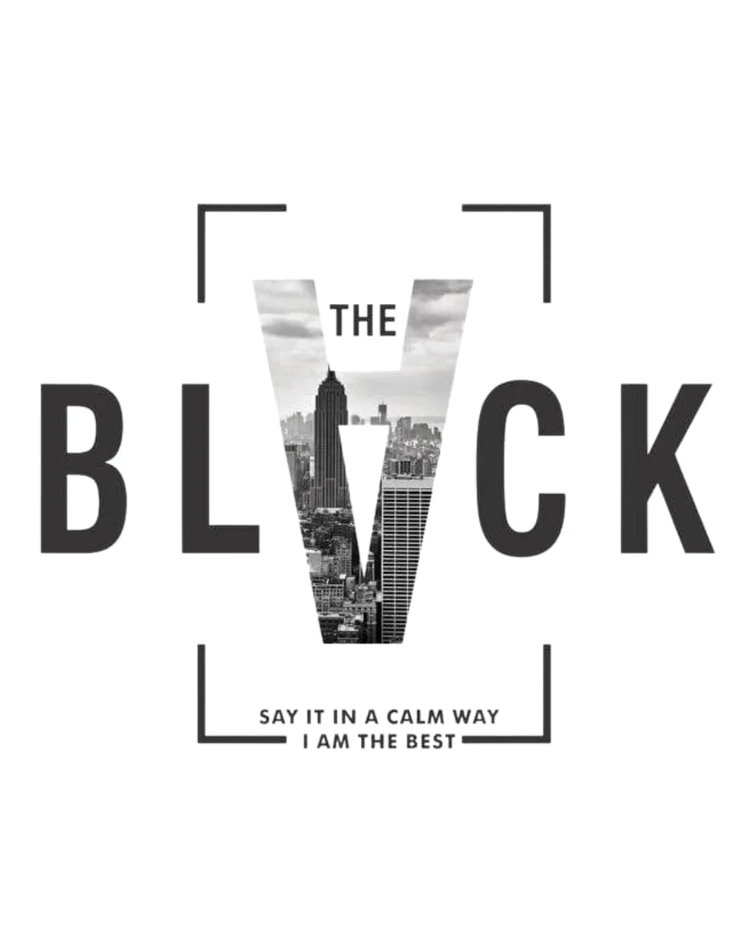 The BLVCK Realistic Streetwear T-Shirt