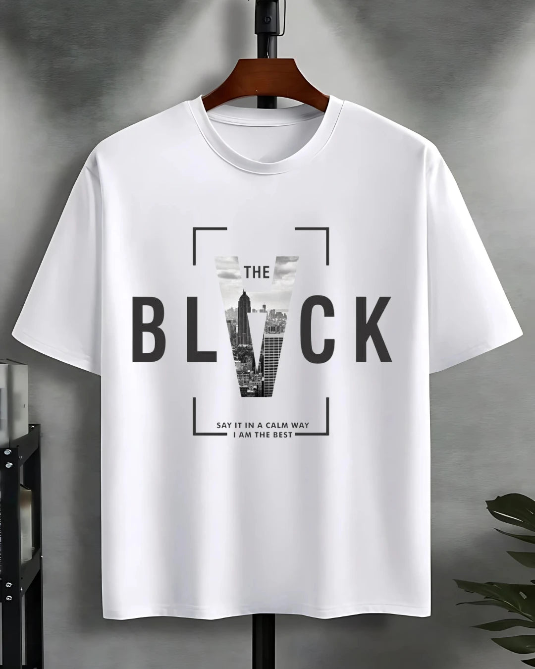 The BLVCK Realistic Streetwear T-Shirt