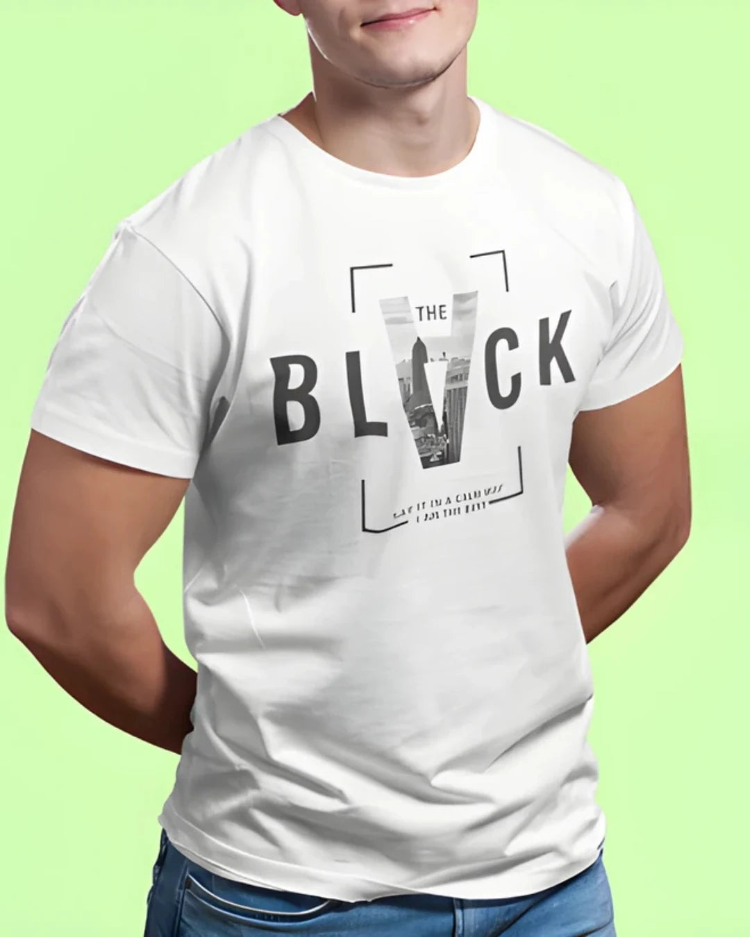 The BLVCK Realistic Streetwear T-Shirt