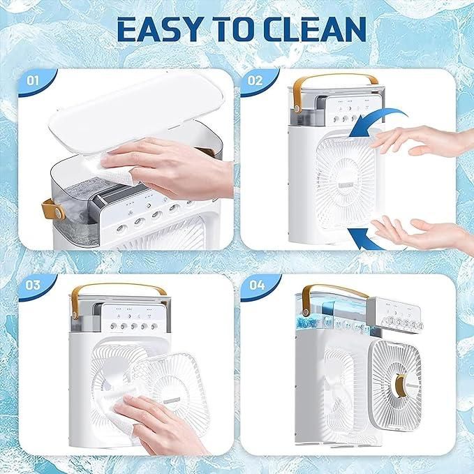 Multifunction Water Spray Mist Fan Air Cooler