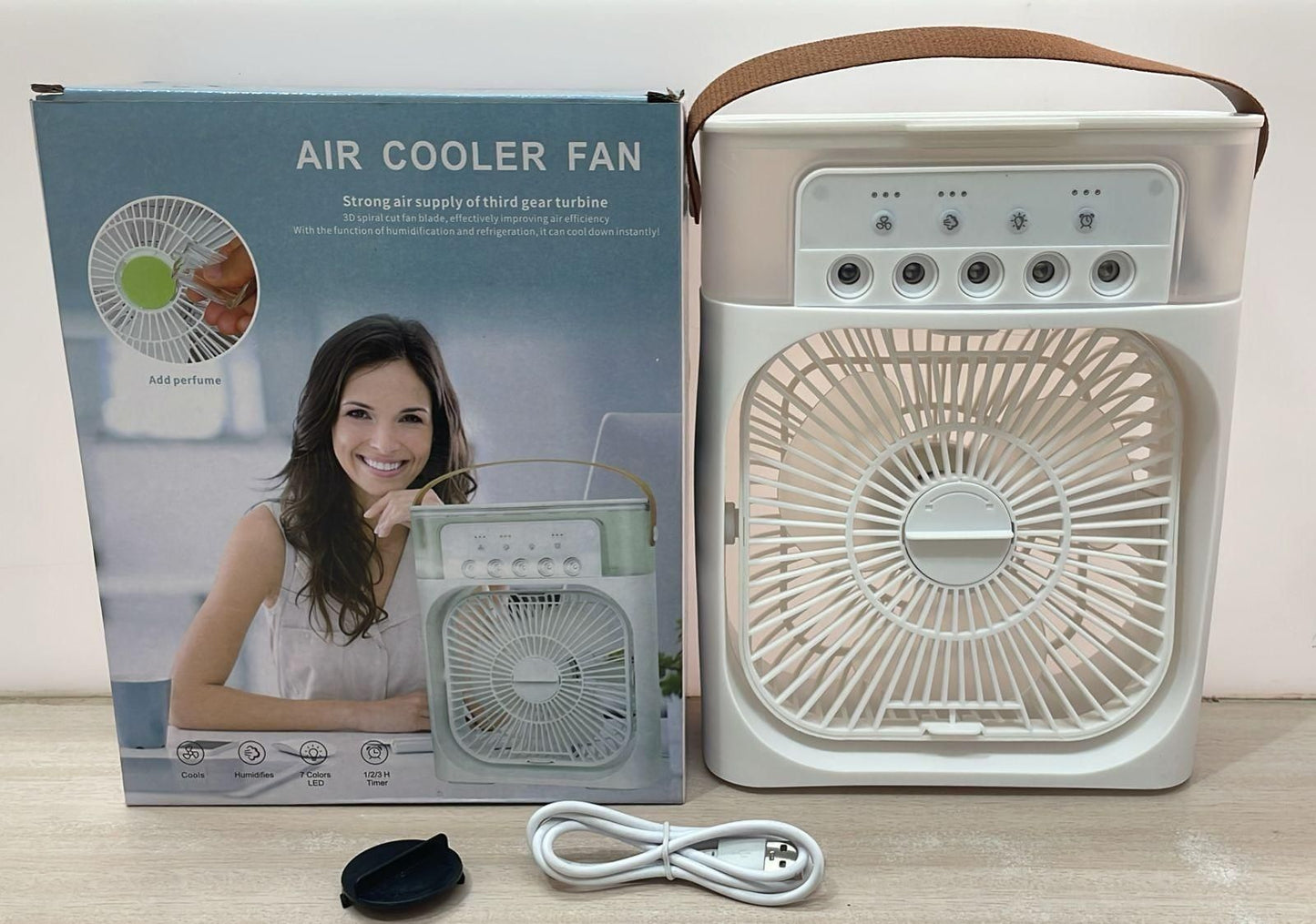 Multifunction Water Spray Mist Fan Air Cooler