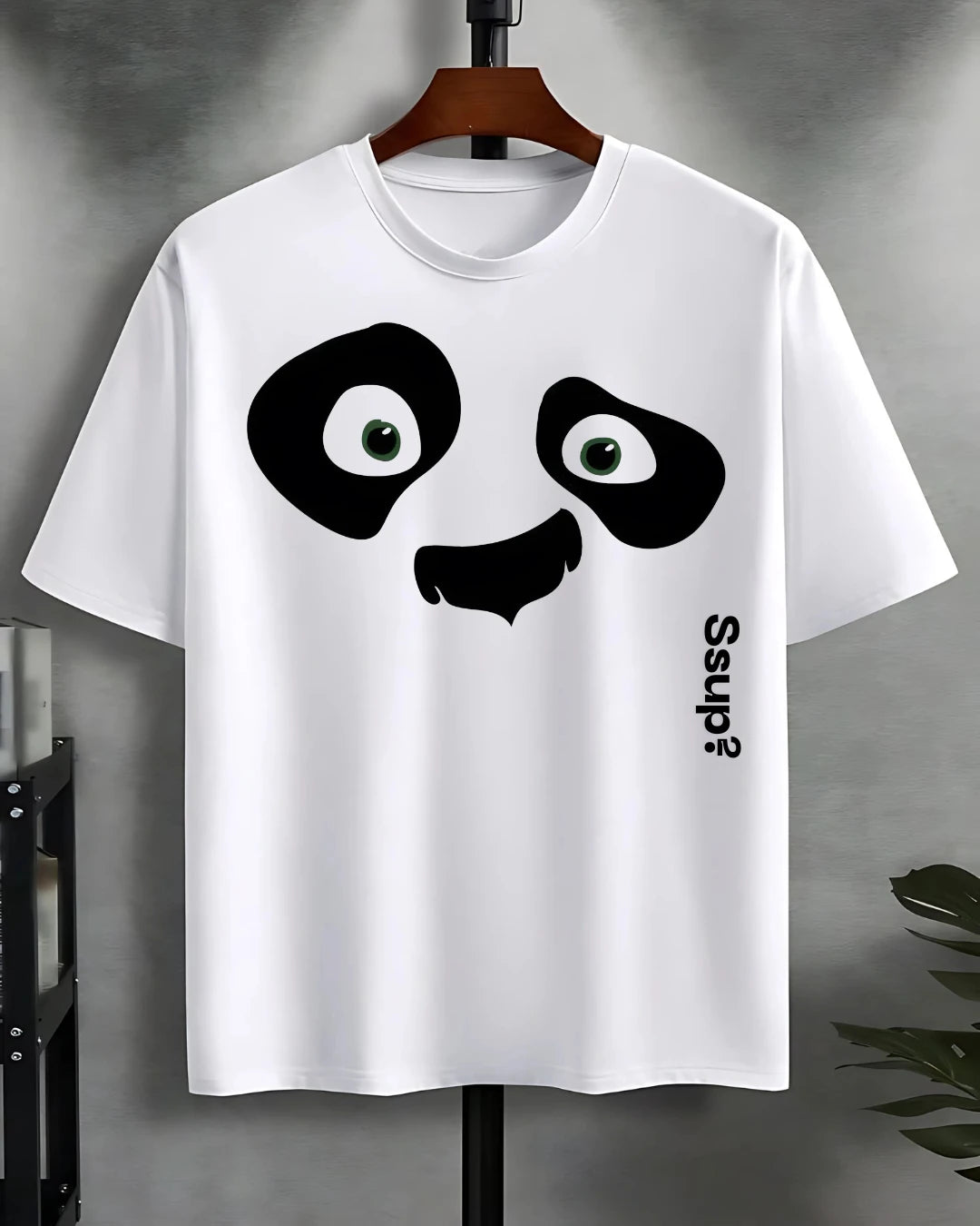Panda Streetwear T-Shirt – 100% Cotton