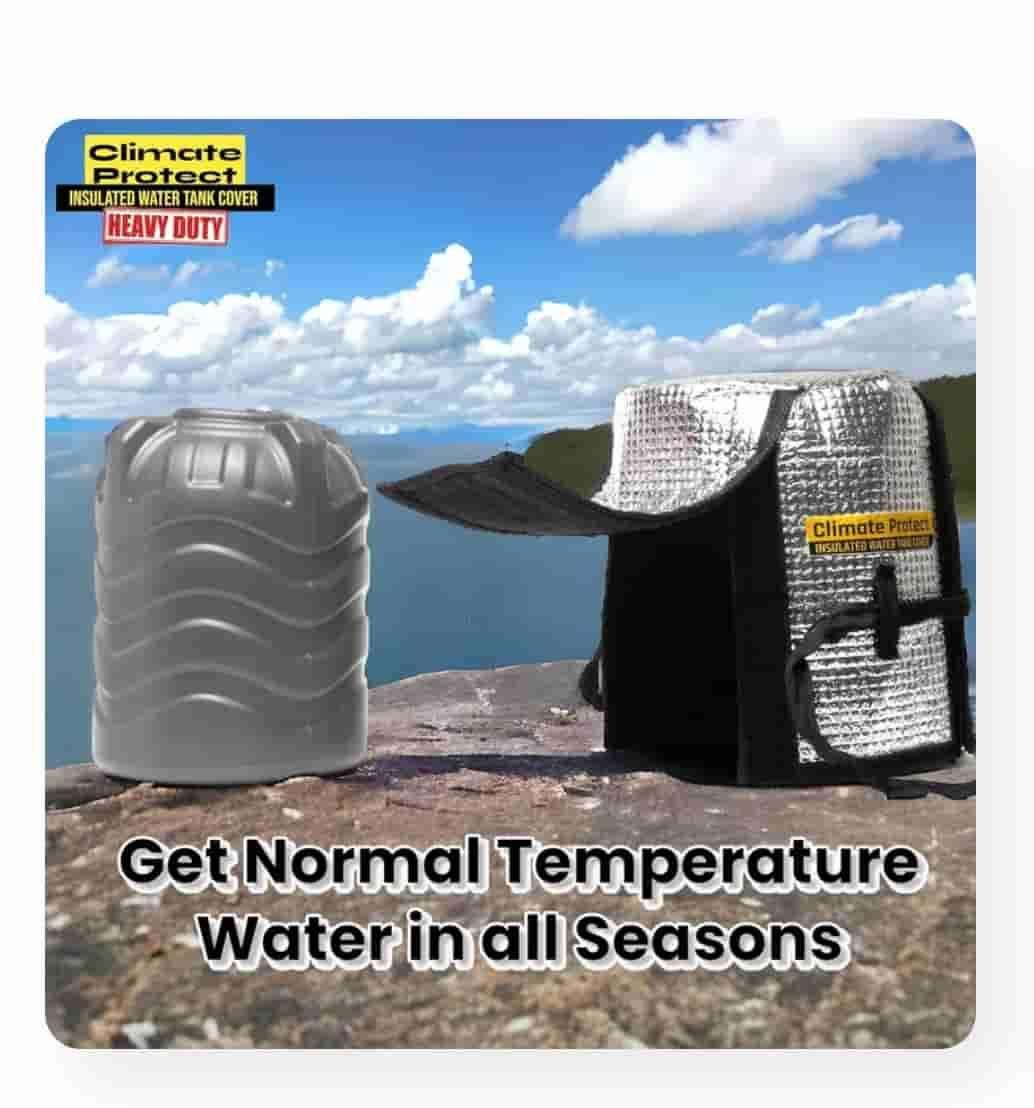 Climate Protect Water Tank Insulation Cover For 500 Ltr Capacity