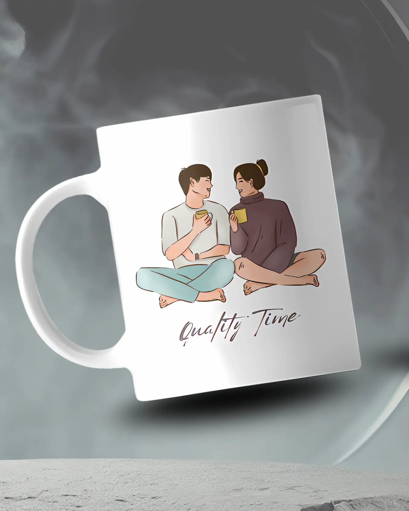 Beautiful Customized Mug For Couple