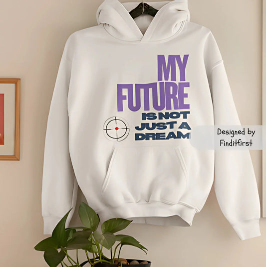 Premium Cotton Custom Hoodie Unisex Black & White