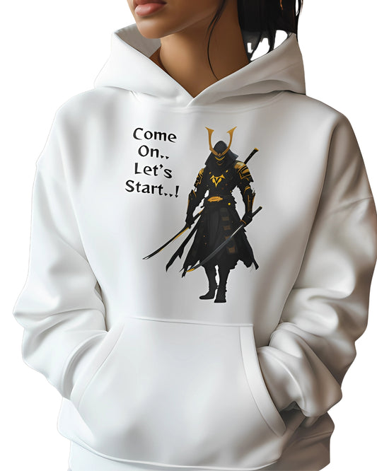 Custom Samurai Warrior Hoodie For Men