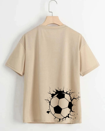 Streetwear T-Shirt For Sports Lover – 100% Cotton