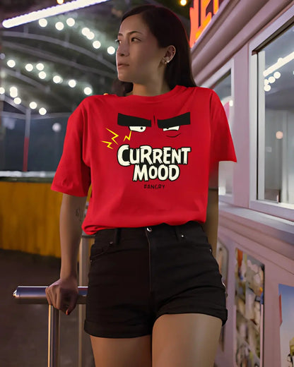 Current Mood: Angry – Red Streetwear T-Shirt