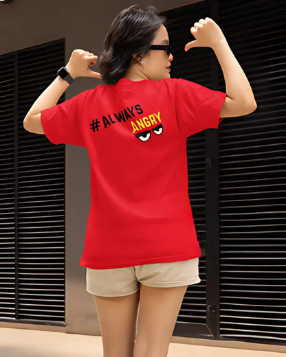 Current Mood: Angry – Red Streetwear T-Shirt