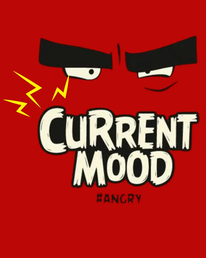Current Mood: Angry – Red Streetwear T-Shirt