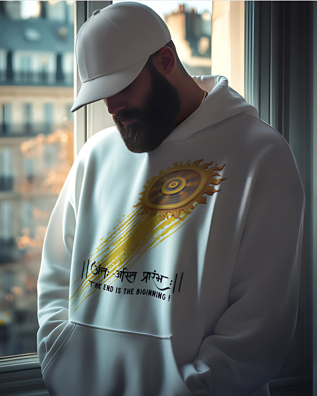 The End is The Beginning Hoodies for men & womens