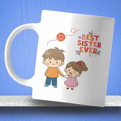 Best Gift For Sister On Raksha Bandhan: Personalized Mug