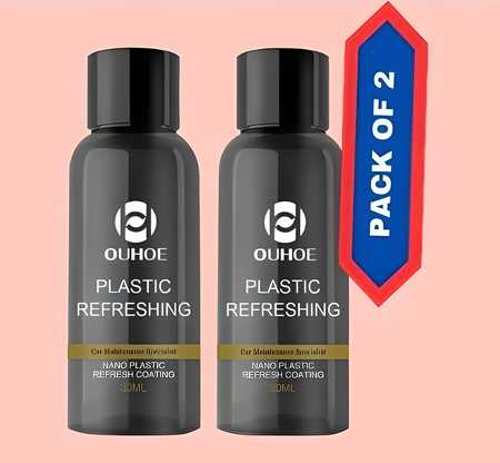 OUHOE Plastic Revitalizing Coating Agent (Pack Of 2)