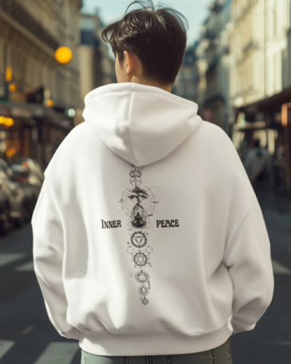 Custom Inner Peace Cotton Hoodie unisex