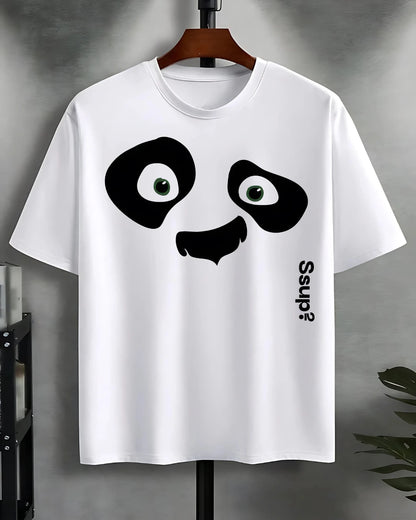 Panda Streetwear T-Shirt – 100% Cotton