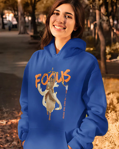 Arjuna Focus Printed Hoodie – Stylish Oversized Hoodie for Men