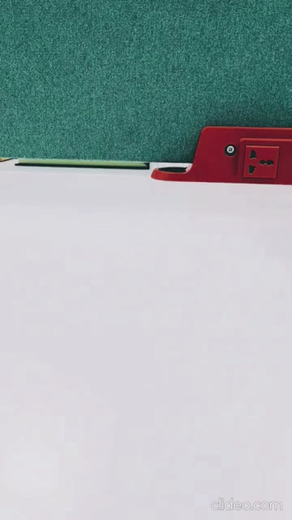Pen Holder With LCD Display Digital Alarm Clock